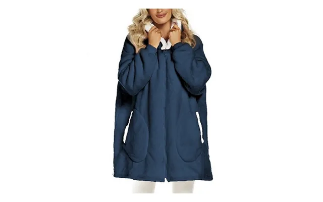 Oversized Blanket Zip Hoodie - 4 Colours