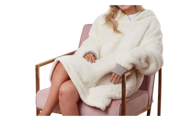 Oversized Reversible Sherpa Hoodie Blanket - 3 Colours product image