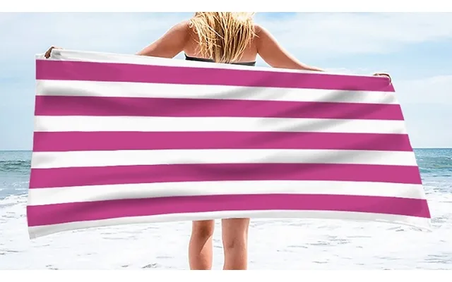 Quick-drying Striped Summer Beach Towel - 8 Colours product image