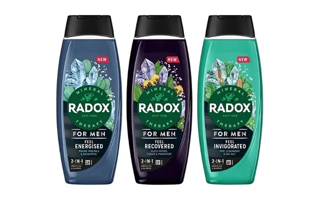 Radox Mineral Therapy 2-in-1 Shower Gel & Shampoo Bundle product image