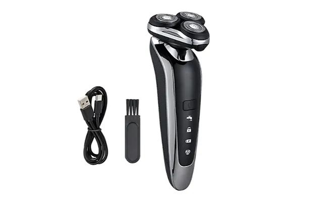 Rechargeable Electric Rotating Shaver