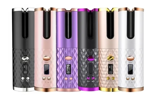 Rechargeable Wireless Auto-rotating Hair Curler - 6 Colours product image