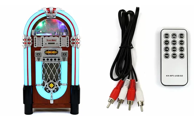 Retro-style Illuminating Jukebox Sound System