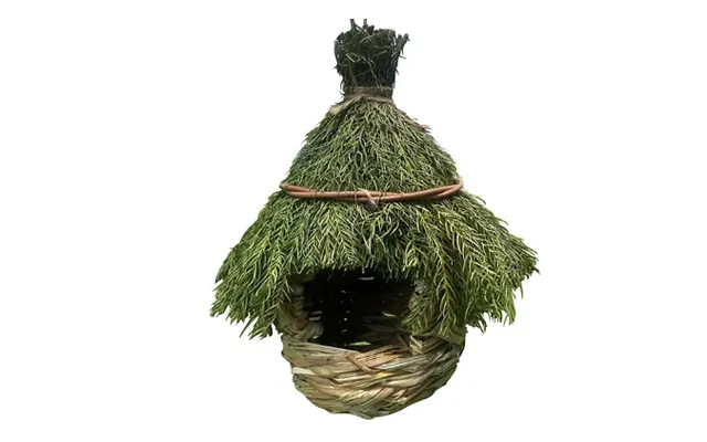 Rustic Straw Birdhouse