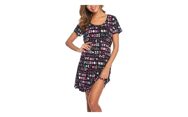 Short Sleeve Cotton Nightgown - 6 Styles & 4 Sizes product image