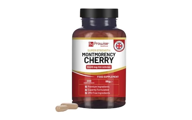 Sleep Enhancing & Gout Relief Montmorency Cherry Capsules - 6400mg product image