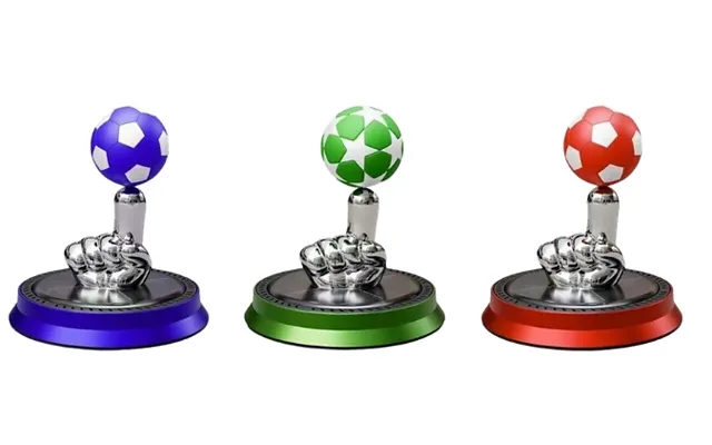 Solar Rotating Football Car Air Freshener - 5 Colours