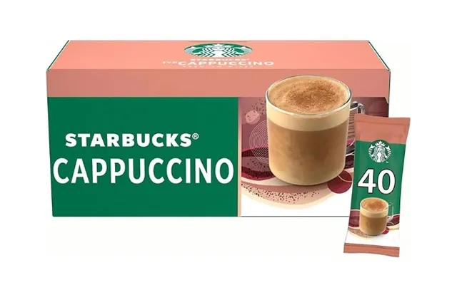 Starbucks Cappuccino Instant Coffee Sachets - 40 Pack