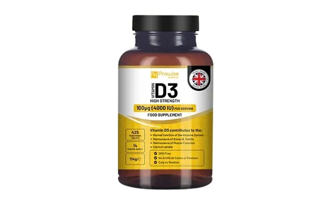 Strong Bones & Happy Hormone High-strength Vitamin D3 Tablets - 4000 Iu product image