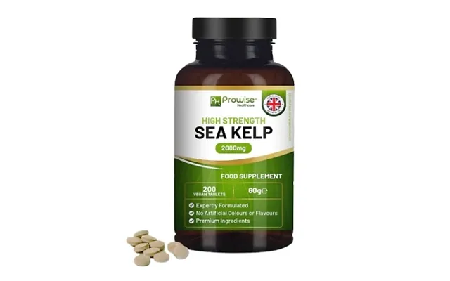 Thyroid & Hormonal Balancing Sea Kelp Tablets - 2000mg product image
