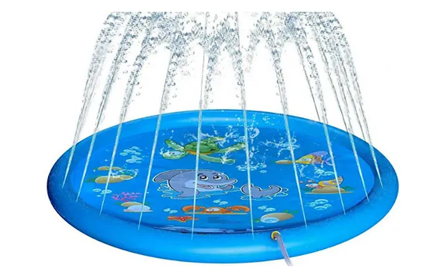 Under-the-sea Inflatable Sprinkler Pool