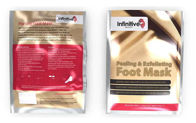 Up To 5 Pairs Of Exfoliating Peel Foot Mask Socks product image