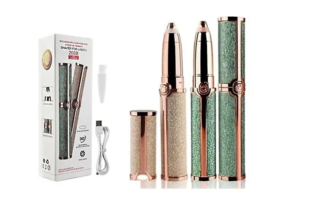 Usb Rechargeable Precision Eyebrow Shaver - 2 Colours