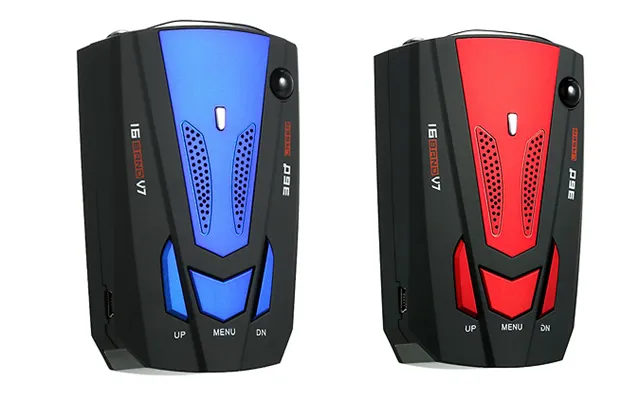 V7 Automatic Speed Camera Detector - 3 Colours & 1 Or 2 Pack