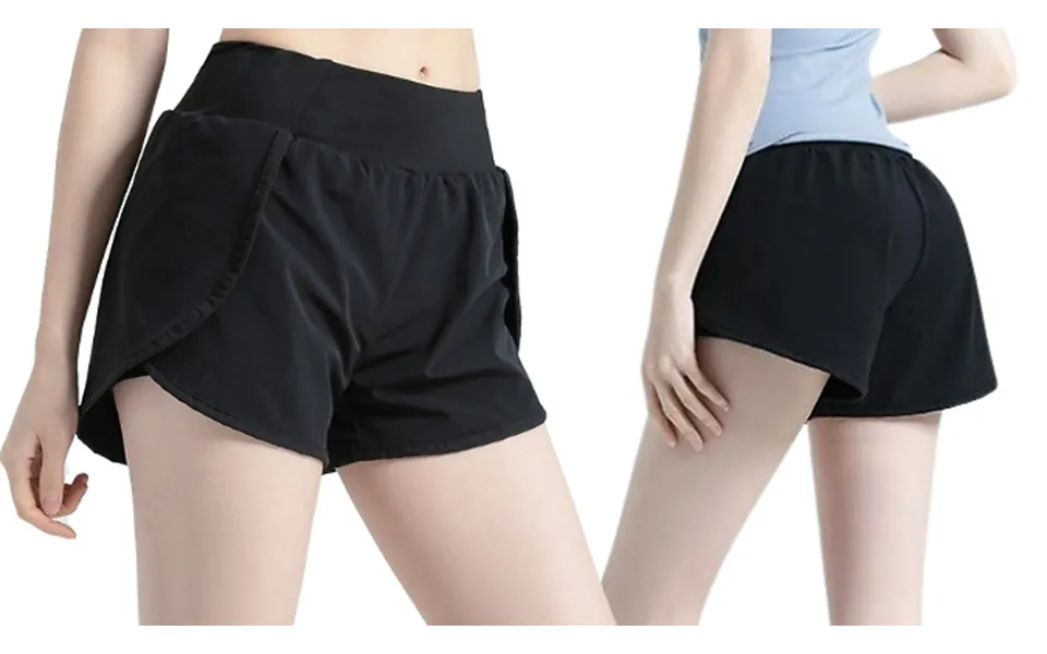 Women’s Double-layer Yoga Shorts - 4 Colours, 5 Sizes