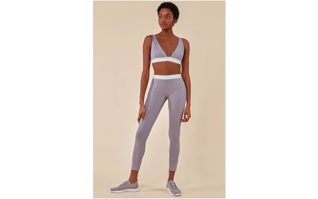 Bralette & Legging Workout Lounge Set - Light Grey By Cosmochic product image