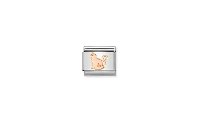 Classic Rose Gold Cat Animals Charms