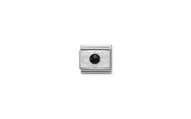 Classic Silver Black Agate Ribbon Fashion & Fun Charms