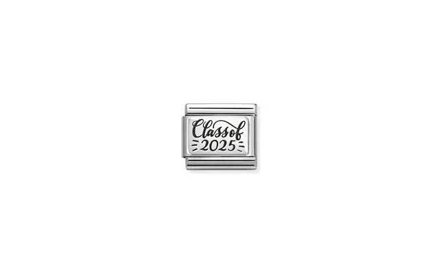 Classic Silver Class Of 2025 Graduation Charms