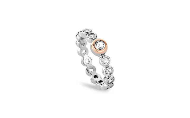 Clogau Celebration Silver Tennis Ring - Size O