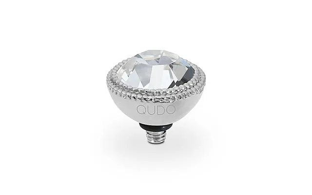 Fabero Silver And Clear Crystal Ring Gem Top - 11mm product image