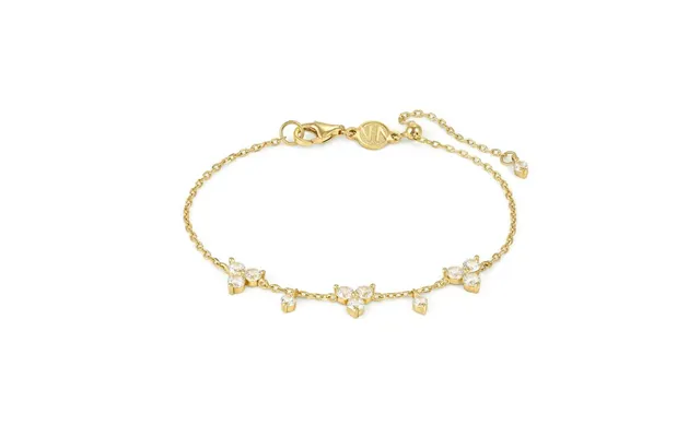 Life Bouquet 18kt Gold Bracelet With Cz