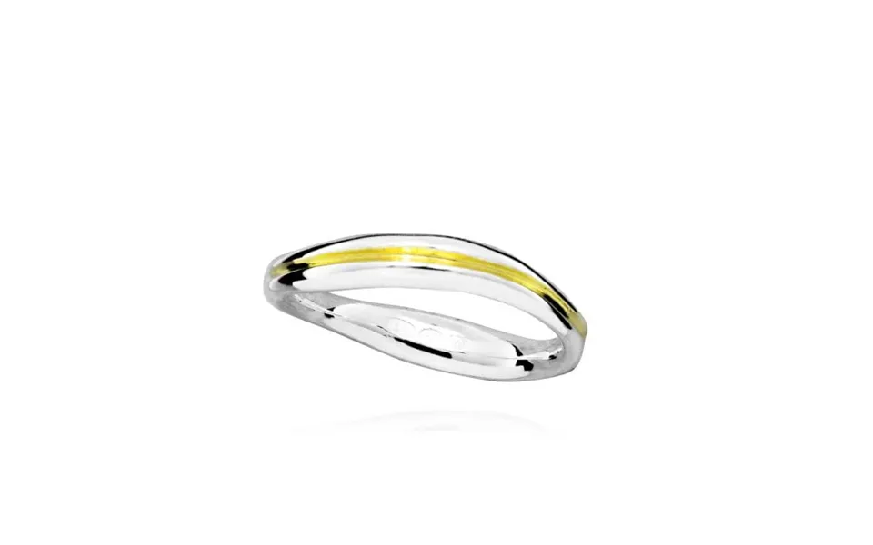 Trailblazer 18kt Gold & Silver Ring - Size 59