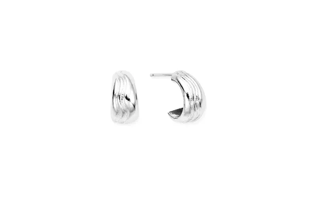 Waves Huggie Hoop Earrings