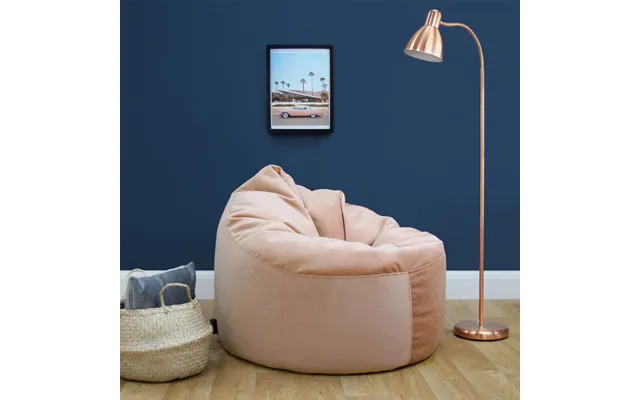 Designer Velvet Chair Bean Bag