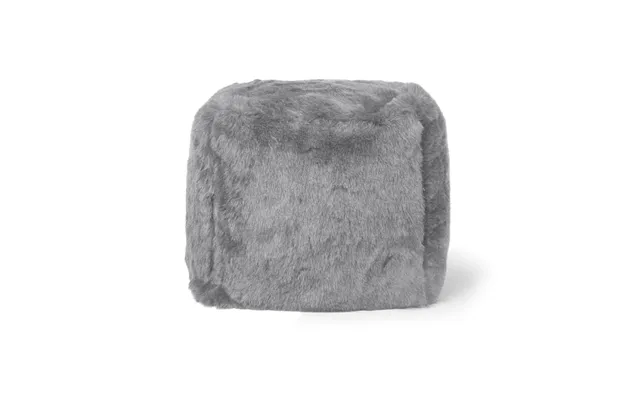 Faux Fur Cube Bean Bag