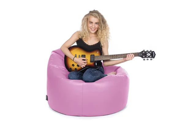 Faux Leather Bean Bag Chair