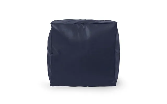 Faux Leather Cube Bean Bag