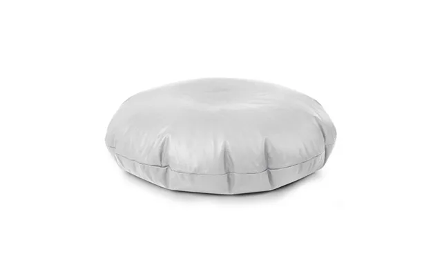 Real Leather Cushion Bean Bag - Round