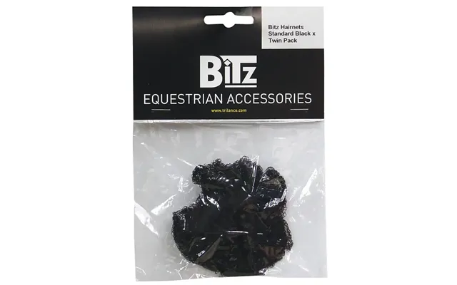 Bitz Hairnets Standard Twin Pack - Black product image