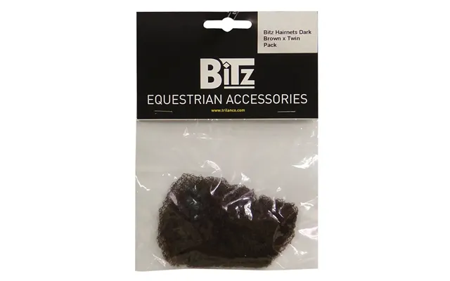 Bitz Hairnets Standard Twin Pack - Dark Brown product image