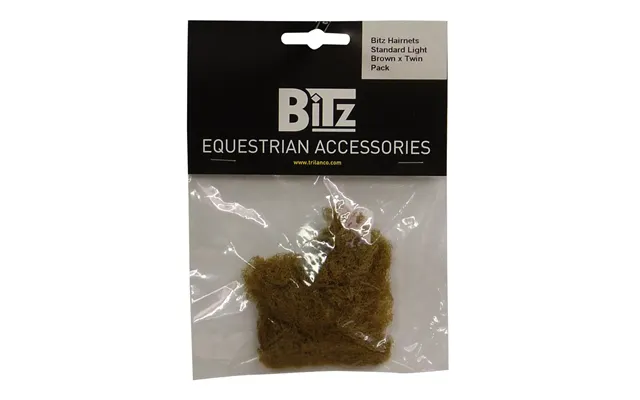 Bitz Hairnets Standard Twin Pack - Light Brown product image