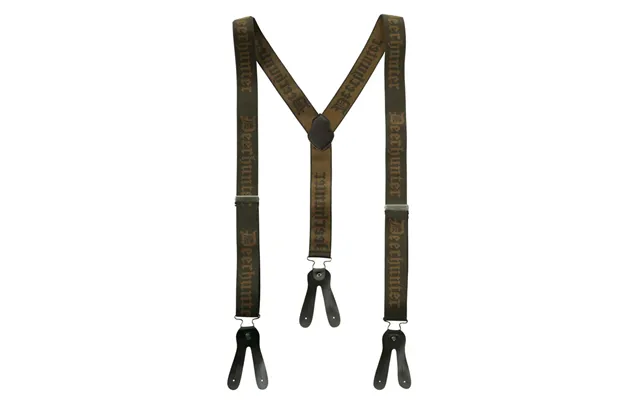 Deerhunter Logo Braces For Buttons - Art Green 120 Cm product image