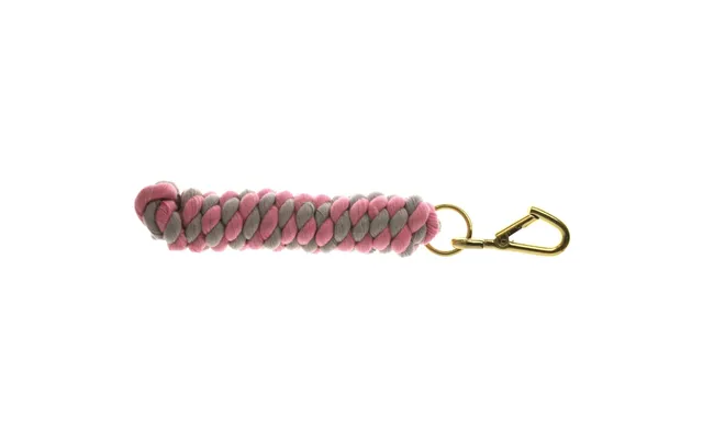 Hy Two Tone Twisted Lead Rope - Pink Grey product image