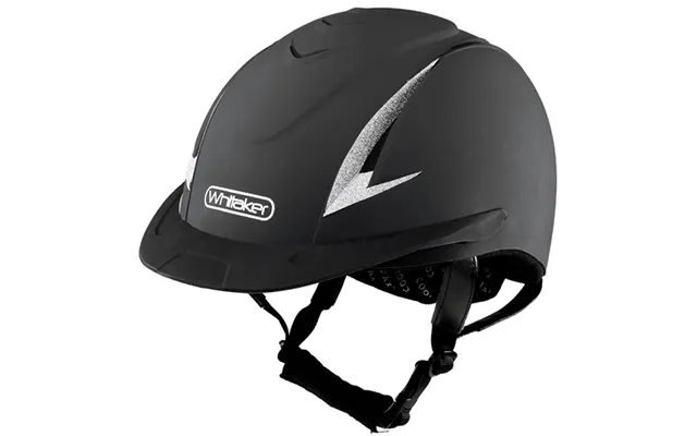 John Whitaker Nrg Helmet - Black Silver Xs 48-52cm