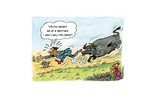 Kevin Milner Countryside Cards - Can I Call You Back One Size