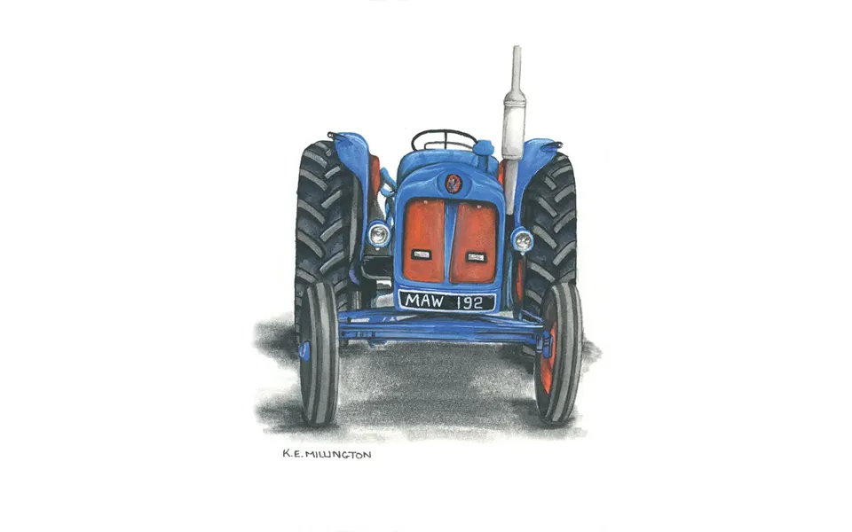 Kevin Milner Countryside Cards - Fordson Major One Size