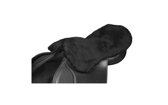 Km Elite Lambswool Seat Saver - Black L product image