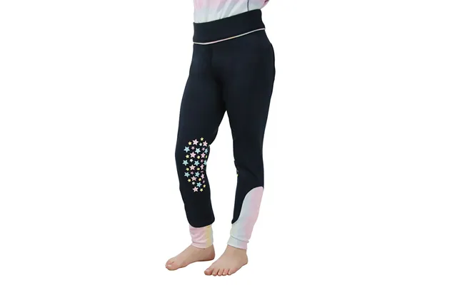 Little Rider Dazzling Dream Riding Tights - Navy Pastel 3-4 Years product image