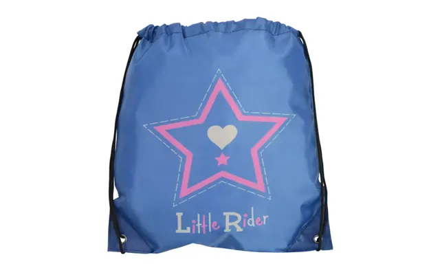 Little Rider Riding Star Drawstring Bag - Deep Water Blue 33 X 43cm product image