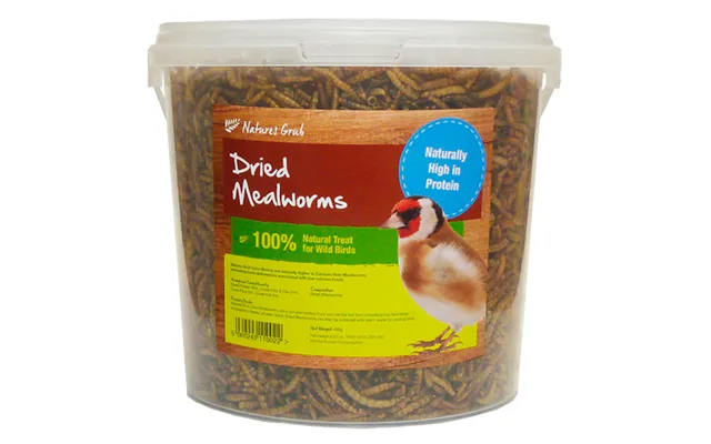 Natures Grub Dried Mealworms - 400g