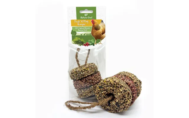 Natures Grub Peck 'n' Play Hanging Treat - One Size product image