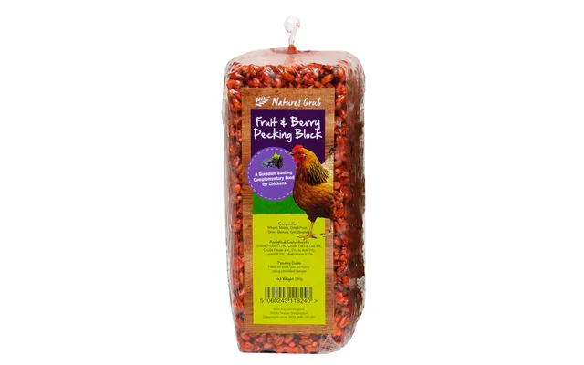 Natures Grub Pecking Block - 280g Fruit & Berries product image