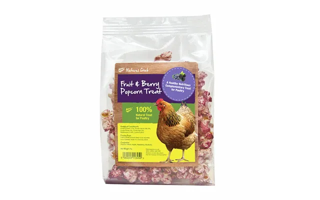 Nature's Grub Popcorn Treat With Fruit - 18 Pack product image