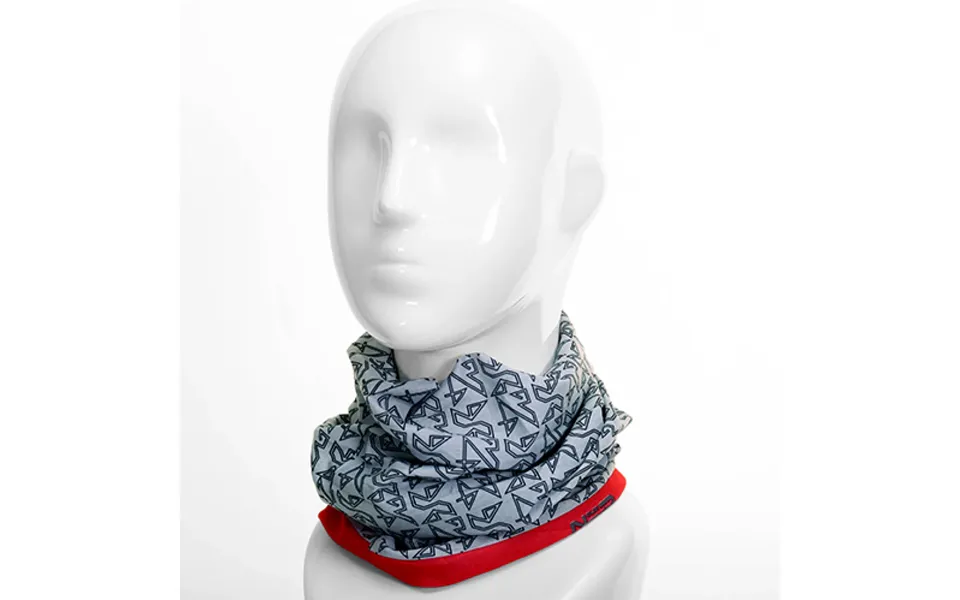 Neue Schule Multiscarf - Flame Scarlet One Size