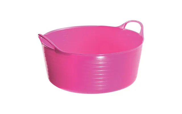 Perry Equestrian Flexi-fill Shallow Flexible Tubs Trugs - Pink 15l product image